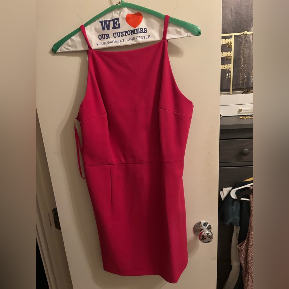 French Connection Whisper Square Neck Strappy Dress - Picture 3 of 3